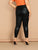 Plus Wide Waistband PU Leggings