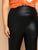 Plus Wide Waistband PU Leggings