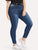 SHEIN Plus Bleach Wash Skinny Jeans Without Belted