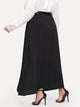 SHEIN Button Up Belted Maxi Skirt