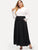 SHEIN Button Up Belted Maxi Skirt