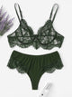 Plus Lace Lingerie Set