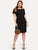 Plus Button Decoration Knit Dress