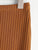 SHEIN Plus Solid Ribbed Knit Slit Hem Skirt