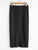 SHEIN Plus Solid Ribbed Knit Slit Hem Skirt