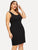 Plus Solid Tank Dress