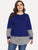 Plus Contrast Panel Sweatshirt