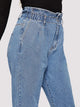 SHEIN Plus Elastic Waist Pocket Jeans