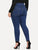 SHEIN Plus High Waist Button Jeans