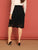 SHEIN Plus Laser Cut Scallop Hem Skirt