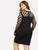 Plus Cut Out Sheath Dress