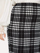 Plus Plaid Print Bodycon Skirt