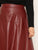 SHEIN Plus High Waist PU Skirt