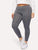 Plus High Rise Solid Leggings