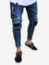 Men Ripped Tapered Jeans