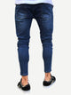 Men Ripped Tapered Jeans