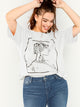  Plus Figure Print Tee