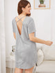 Plus Crisscross Back Night Dress