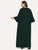 Plus Tie Neck Bell Sleeve Maxi Dress