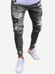 Men Ripped Tapered Jeans