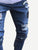 Men Ripped Tapered Jeans