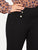 Plus Button Detail Skinny Jeans