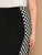 SHEIN Plus Checked Panel Pencil Skirt