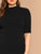  Plus Mock-neck Solid Pencil Dress