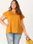 Plus Keyhole Front Layered Raglan Sleeve Top