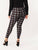 Plus Tartan Print Leggings