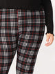 Plus Tartan Print Leggings