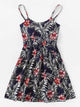 Plus Floral Print Cami Dress