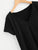 Plus Solid High Low Hem V-neck Tee