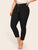 Plus Zipper Solid Skinny Jeans