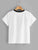 Plus Colorblock Snakeskin Patchwork Tee