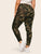  Plus Sheer Mesh Insert Camo Leggings