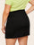 Plus Zip Up Skirt