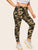 Plus Camo Print Leggings