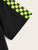 Plus Contrast Checkerboard Tee