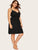 Plus Contrast Lace Night Dress