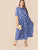 Plus Patch Pocket Heather Knit Smock Dress