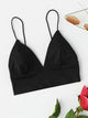 Plus Triangle Elongated Trim Bra