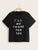 Plus Slogan Print Tee