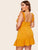 Plus Zip Back Frill Ruffle Hem Dress