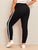 Plus Contrast Taped Side Leggings