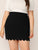 SHEIN Plus Scallop Hem Bodycon Skirt