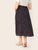 SHEIN Plus Heart Print Asymmetrical Hem Wrap Skirt