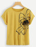 Plus Bow Print Tee