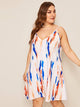 Plus Tie Dye Cami Dress
