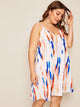 Plus Tie Dye Cami Dress